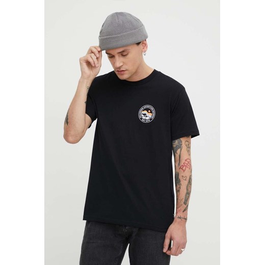 Billabong t-shirt bawełniany Adventure Division męski kolor czarny z nadrukiem ABYZT02300 ze sklepu ANSWEAR.com w kategorii T-shirty męskie - zdjęcie 168813448