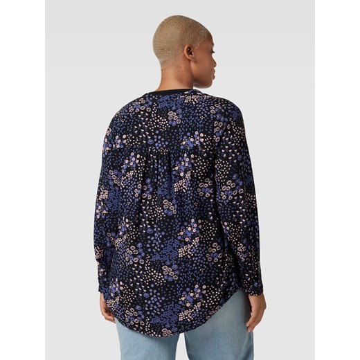 Bluzka PLUS SIZE z kwiatowym wzorem model ‘CARANITA’ 46 Peek&Cloppenburg 