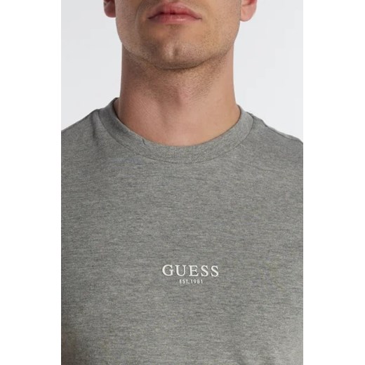 GUESS T-shirt AIDY CN SS | Slim Fit Guess L okazja Gomez Fashion Store