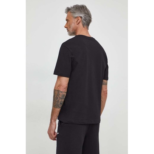 Calvin Klein Jeans t-shirt bawełniany męski kolor czarny z nadrukiem L ANSWEAR.com
