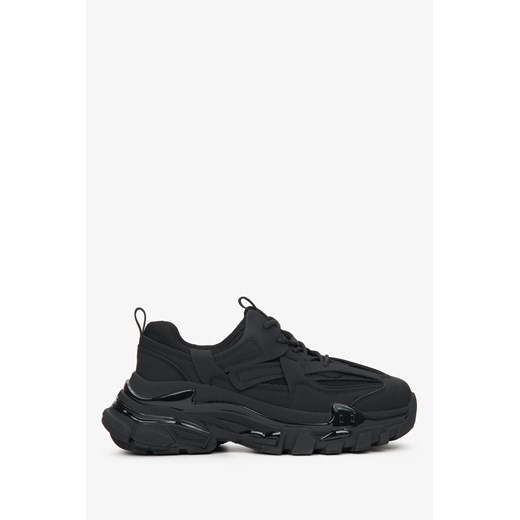 ES 8: Czarne sneakersy damskie na grubej podeszwie Es 8 41 Estro
