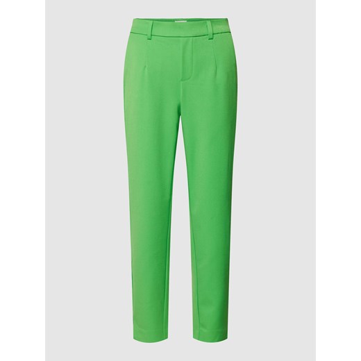 Spodnie materiałowe o kroju slim fit z wpuszczanymi kieszeniami model ‘Lisa’ ze sklepu Peek&Cloppenburg  w kategorii Spodnie damskie - zdjęcie 168822415