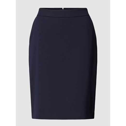 Spódnica o długości do kolan w jednolitym kolorze ze sklepu Peek&Cloppenburg  w kategorii Spódnice - zdjęcie 168822548