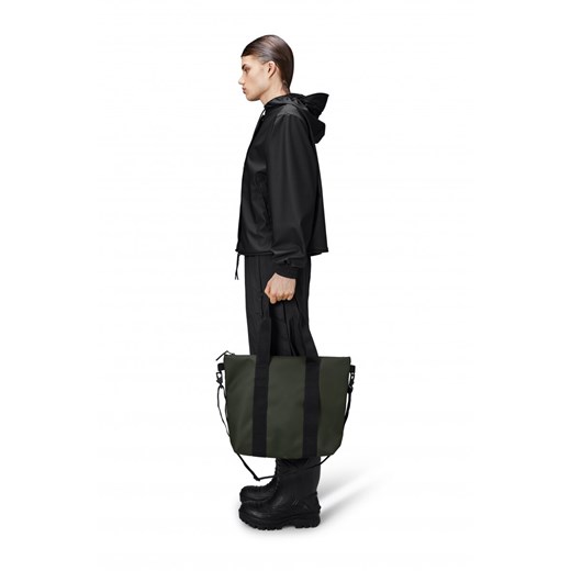 Torba na ramię uniseks Tote Bag Mini W3 - khaki Rains Sportstylestory.com