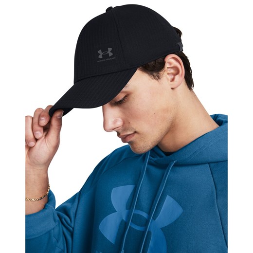 Męska czapka z daszkiem Under Armour M Iso-chill Armourvent Adj - czarna ze sklepu Sportstylestory.com w kategorii Czapki z daszkiem męskie - zdjęcie 168823819