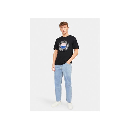 Jack&Jones T-Shirt Cobin 12250411 Czarny Standard Fit XXL MODIVO
