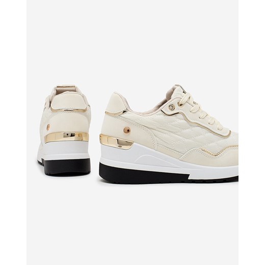 Royalfashion Sportowe sneakersy damskie na koturnie Lololi Royalfashion.pl 40 wyprzedaż royalfashion.pl