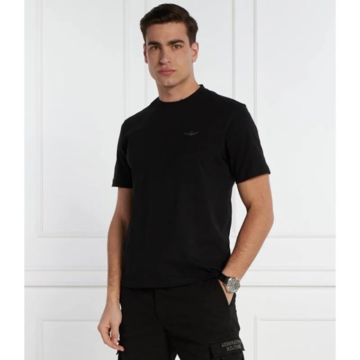 T-shirt męski Aeronautica Militare z krótkimi rękawami