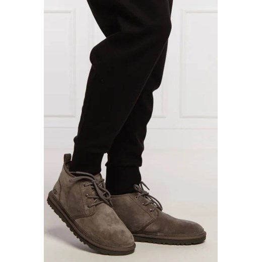 Buty zimowe męskie szare UGG casualowe 
