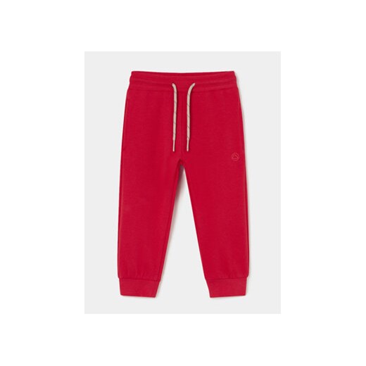 Mayoral Spodnie dresowe 711 Czerwony Regular Fit ze sklepu MODIVO w kategorii Spodnie i półśpiochy - zdjęcie 168826899