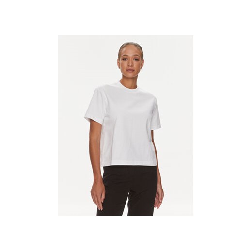 Samsøe Samsøe T-Shirt Sienna F23100117 Biały Regular Fit ze sklepu MODIVO w kategorii Bluzki damskie - zdjęcie 168827077