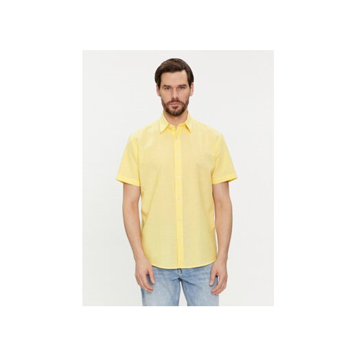Selected Homme Koszula 16079053 Żółty Regular Fit ze sklepu MODIVO w kategorii Koszule męskie - zdjęcie 168827126