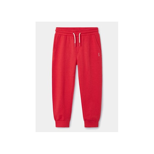 Mayoral Spodnie dresowe 742 Czerwony Regular Fit ze sklepu MODIVO w kategorii Spodnie chłopięce - zdjęcie 168827135