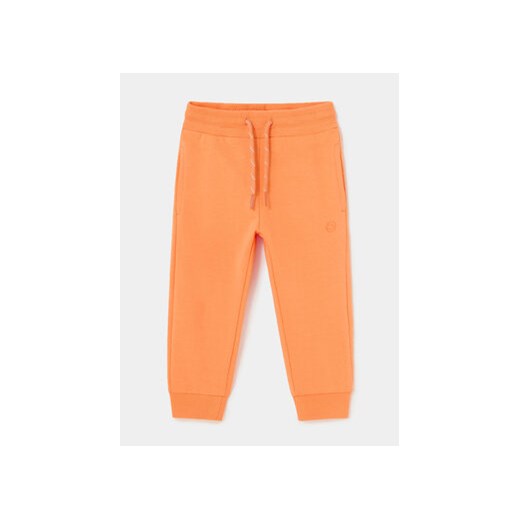 Mayoral Spodnie dresowe 711 Pomarańczowy Regular Fit ze sklepu MODIVO w kategorii Spodnie i półśpiochy - zdjęcie 168827229