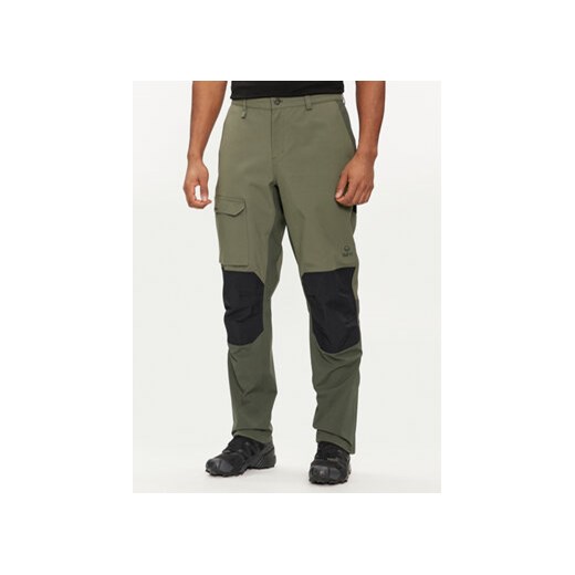 Halti Spodnie outdoor Hiker 064-0549 Khaki Regular Fit ze sklepu MODIVO w kategorii Spodnie męskie - zdjęcie 168827278