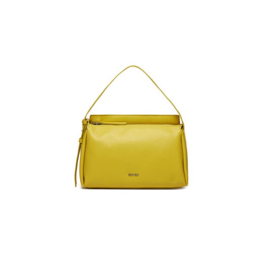 Calvin Klein Torebka Gracie Shoulder Bag K60K611661 Zielony ze sklepu MODIVO w kategorii Listonoszki - zdjęcie 168827288