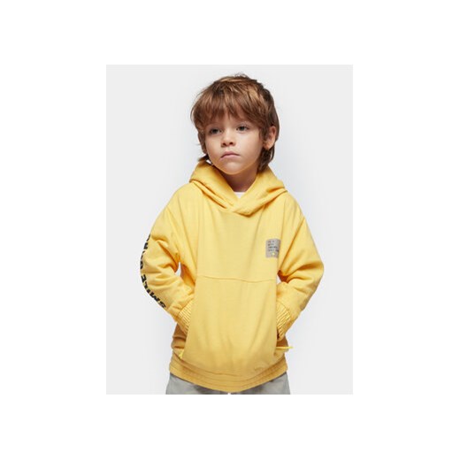 Mayoral Bluza 3483 Żółty Regular Fit ze sklepu MODIVO w kategorii Bluzy chłopięce - zdjęcie 168827476