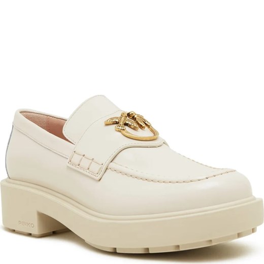 Pinko Skórzane loafersy TINA ze sklepu Gomez Fashion Store w kategorii Mokasyny damskie - zdjęcie 168828379