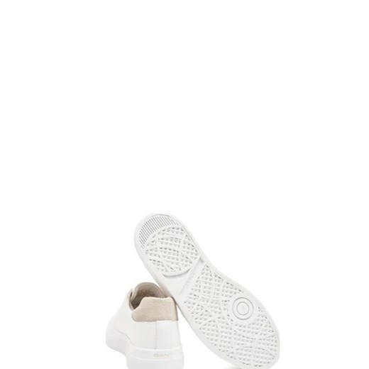 Buty sportowe damskie białe Gant sneakersy z tworzywa sztucznego 