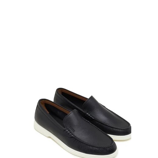 BOSS BLACK Skórzane loafersy Sienne 44 promocyjna cena Gomez Fashion Store