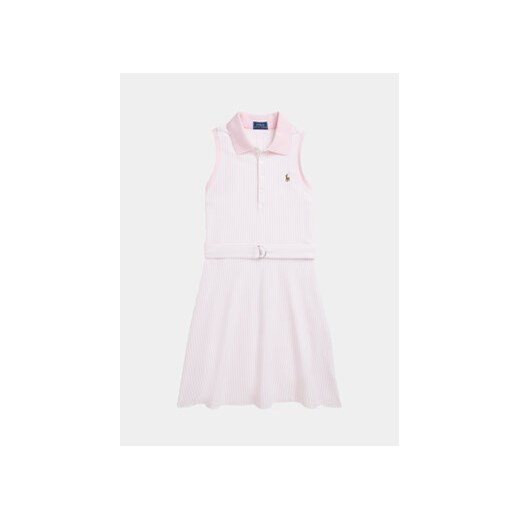 Polo Ralph Lauren Sukienka codzienna 313934963002 Różowy Regular Fit ze sklepu MODIVO w kategorii Sukienki dziewczęce - zdjęcie 168828885
