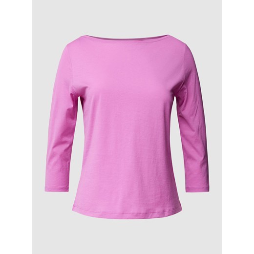 Bluzka z długim rękawem z czystej bawełny ze sklepu Peek&Cloppenburg  w kategorii Bluzki damskie - zdjęcie 168836438