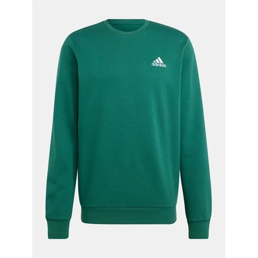 adidas Bluza Essentials IJ8893 Zielony Regular Fit XL MODIVO