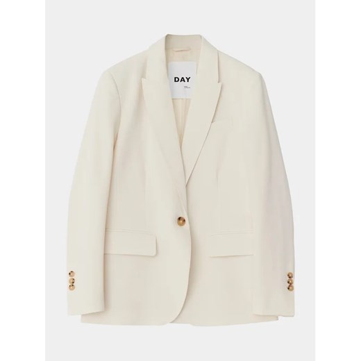 DAY Marynarka Hector 100119 Écru Regular Fit Day 36 MODIVO