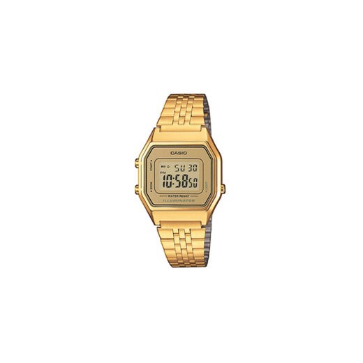 Casio Zegarek Vintage LA680WEGA-9ER Złoty Casio uniwersalny okazyjna cena MODIVO