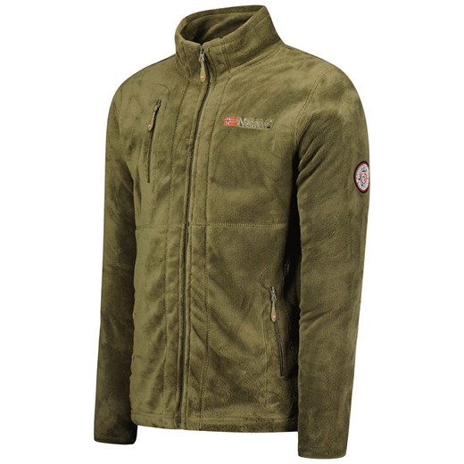 Geographical Norway Kurtka polarowa "Upload" w kolorze oliwkowym Geographical Norway S okazja Limango Polska