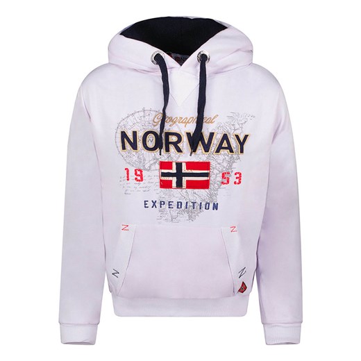 Geographical Norway Bluza &quot;Guitre&quot; w kolorze białym Geographical Norway 3XL wyprzedaż Limango Polska