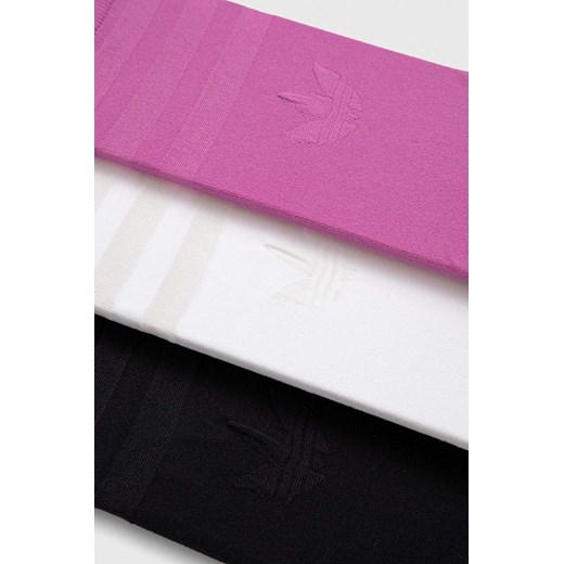 adidas Originals skarpetki 3-pack damskie kolor czarny S ANSWEAR.com