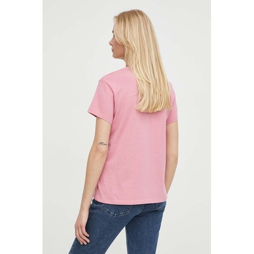 Levi&apos;s t-shirt bawełniany damski kolor różowy XL ANSWEAR.com