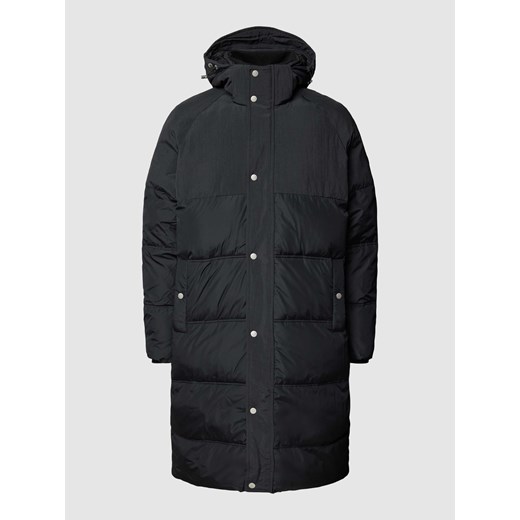 Płaszcz pikowany z kapturem model ‘ODORU’ ze sklepu Peek&Cloppenburg  w kategorii Płaszcze męskie - zdjęcie 168842735