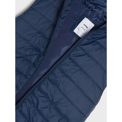 Sinsay - Kamizelka pikowana - granatowy Sinsay 158 Sinsay
