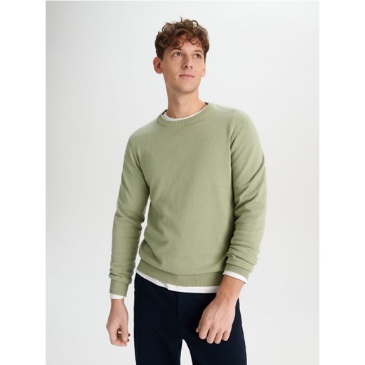 Sinsay - Sweter - zielony ze sklepu Sinsay w kategorii Swetry męskie - zdjęcie 168844978