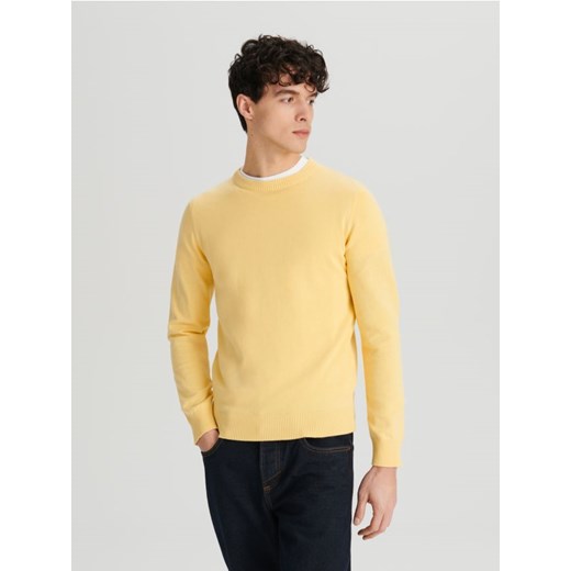 Sinsay - Sweter - żółty ze sklepu Sinsay w kategorii Swetry męskie - zdjęcie 168844979