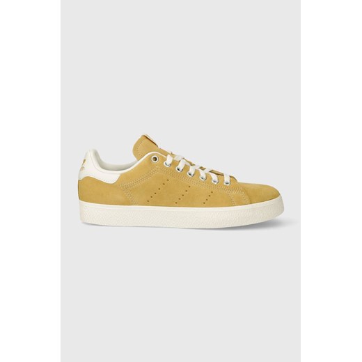 adidas Originals sneakersy zamszowe Stan Smith CS kolor beżowy IF9325 ze sklepu PRM w kategorii Trampki męskie - zdjęcie 168847687