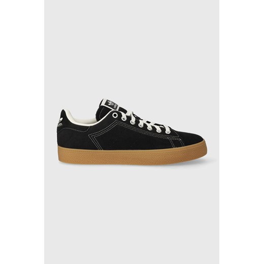 adidas Originals sneakersy zamszowe Stan Smith CS kolor czarny IG1284 ze sklepu PRM w kategorii Trampki męskie - zdjęcie 168847697