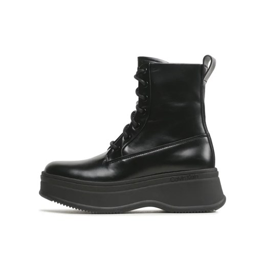 Calvin Klein Botki Pitched Combat HW0HW01599 Czarny Calvin Klein 39 okazja MODIVO
