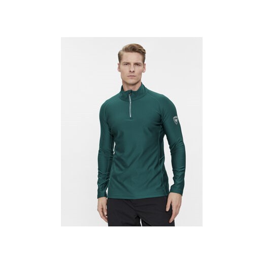 Rossignol Bluza techniczna Classique RLLML16 Zielony Regular Fit ze sklepu MODIVO w kategorii Bluzy męskie - zdjęcie 168854696