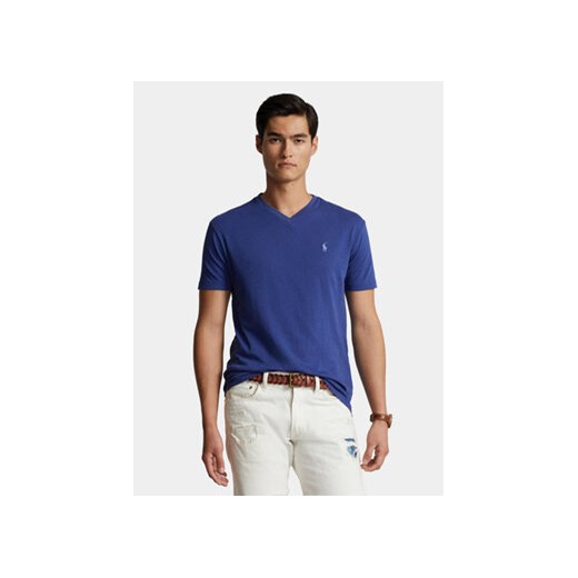 Polo Ralph Lauren T-Shirt 710671452259 Niebieski Classic Fit ze sklepu MODIVO w kategorii T-shirty męskie - zdjęcie 168855456