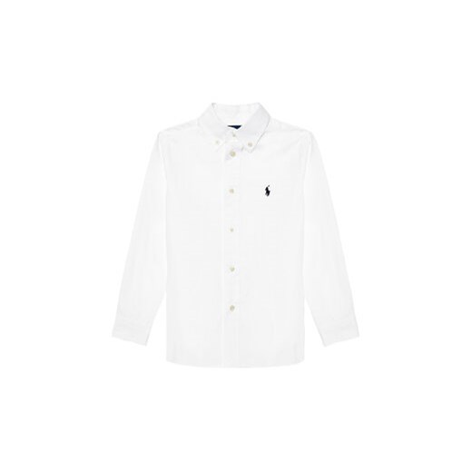 Polo Ralph Lauren Koszula 322819238001 Biały Slim Fit ze sklepu MODIVO w kategorii Koszule chłopięce - zdjęcie 168855465
