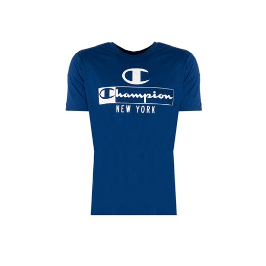 Champion T-shirt | 217997 | Mężczyzna | Niebieski Champion M wyprzedaż ubierzsie.com