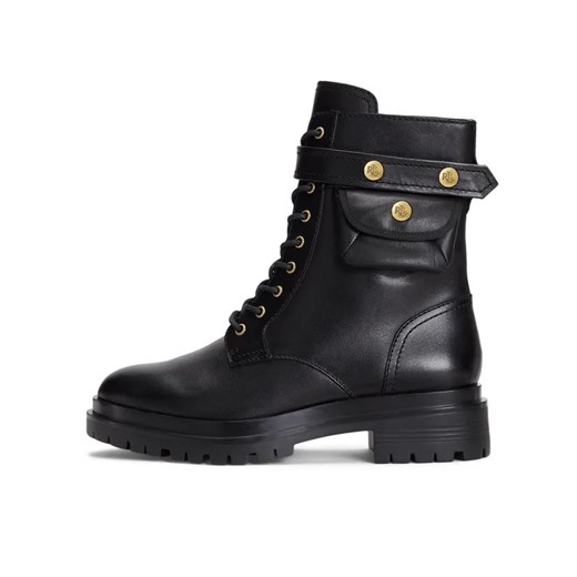 Lauren Ralph Lauren Trapery 802916475001 Czarny 37 okazja MODIVO