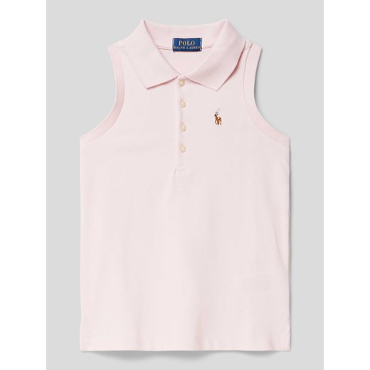 Koszulka polo o kroju regular fit bez rękawów ze sklepu Peek&Cloppenburg  w kategorii Bluzki dziewczęce - zdjęcie 168859606