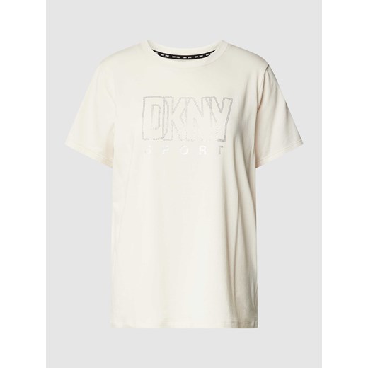 T-shirt zdobiony kamieniami ze sklepu Peek&Cloppenburg  w kategorii Bluzki damskie - zdjęcie 168859657