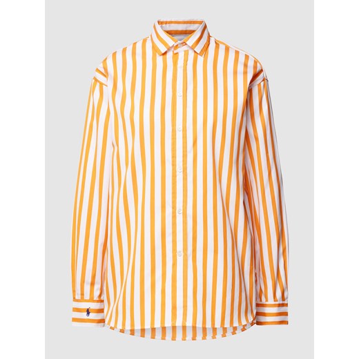 Bluzka ze wzorem w paski i wyhaftowanym logo Polo Ralph Lauren 36 Peek&Cloppenburg 