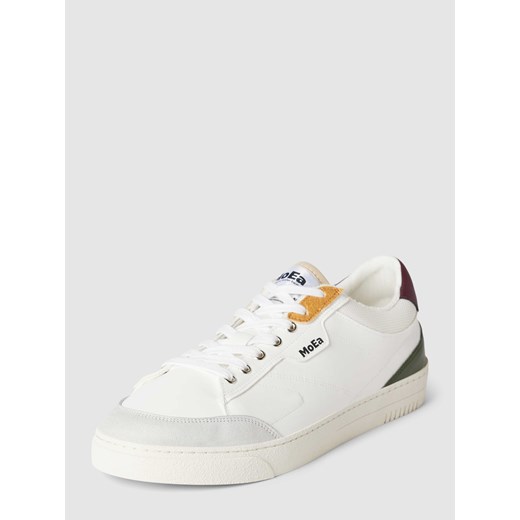 Sneakersy z obszyciem w kontrastowym kolorze i detalami z logo ze sklepu Peek&Cloppenburg  w kategorii Trampki męskie - zdjęcie 168860196