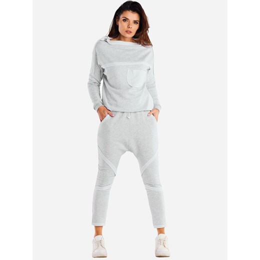 Spodnie dresowe damskie Infinite You M025 L/XL Szare (5902360506107). Spodnie Infinite You L,XL Rozetka.pl okazyjna cena